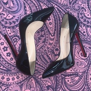 Louboutin Pigalle Heels- 120 Patent Calf